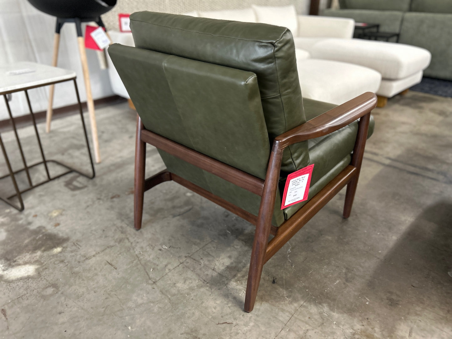 Bavel Lounge Chair-Charme Green