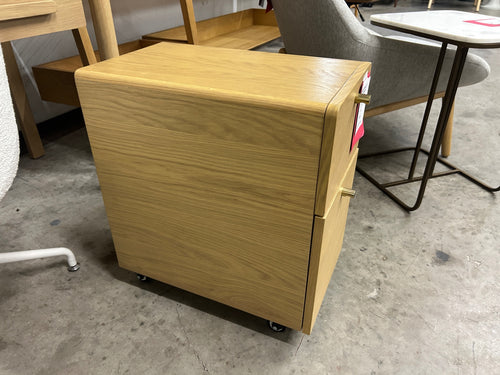 Krossa 12in File Cabinet - White Oak