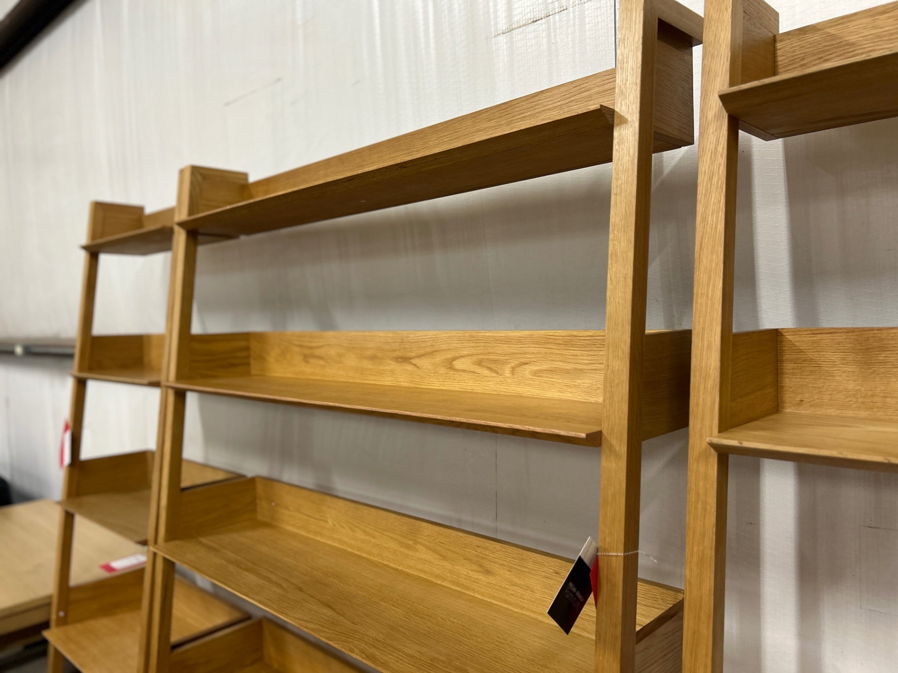 Fantol 51.5in Shelving Unit Wide - Natural Oak