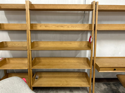 Fantol 51.5in Shelving Unit Wide - Natural Oak