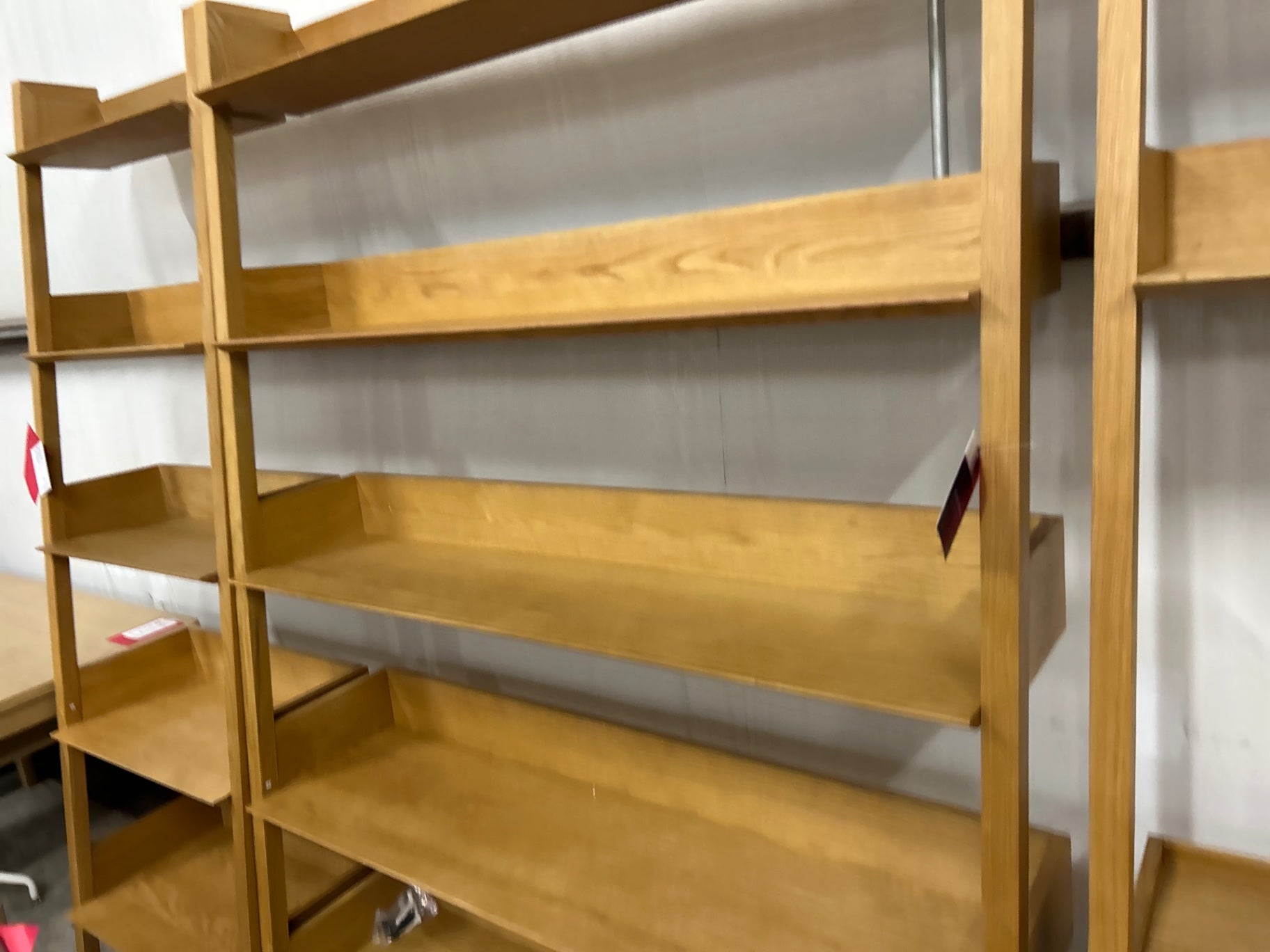 Fantol 51.5in Shelving Unit Wide - Natural Oak