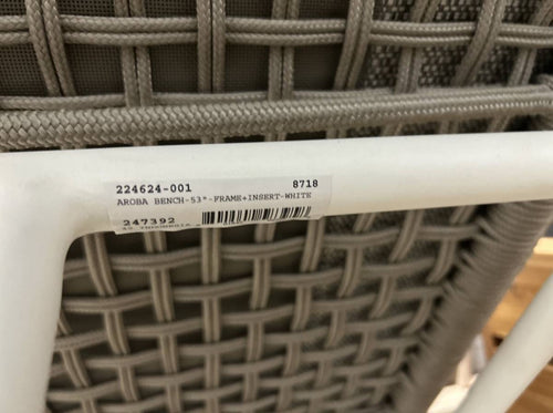 Four Hands Solano Aroba Outdoor Bench