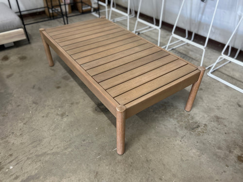 Rosa 47in Outdoor Coffee Table - Eucalyptus