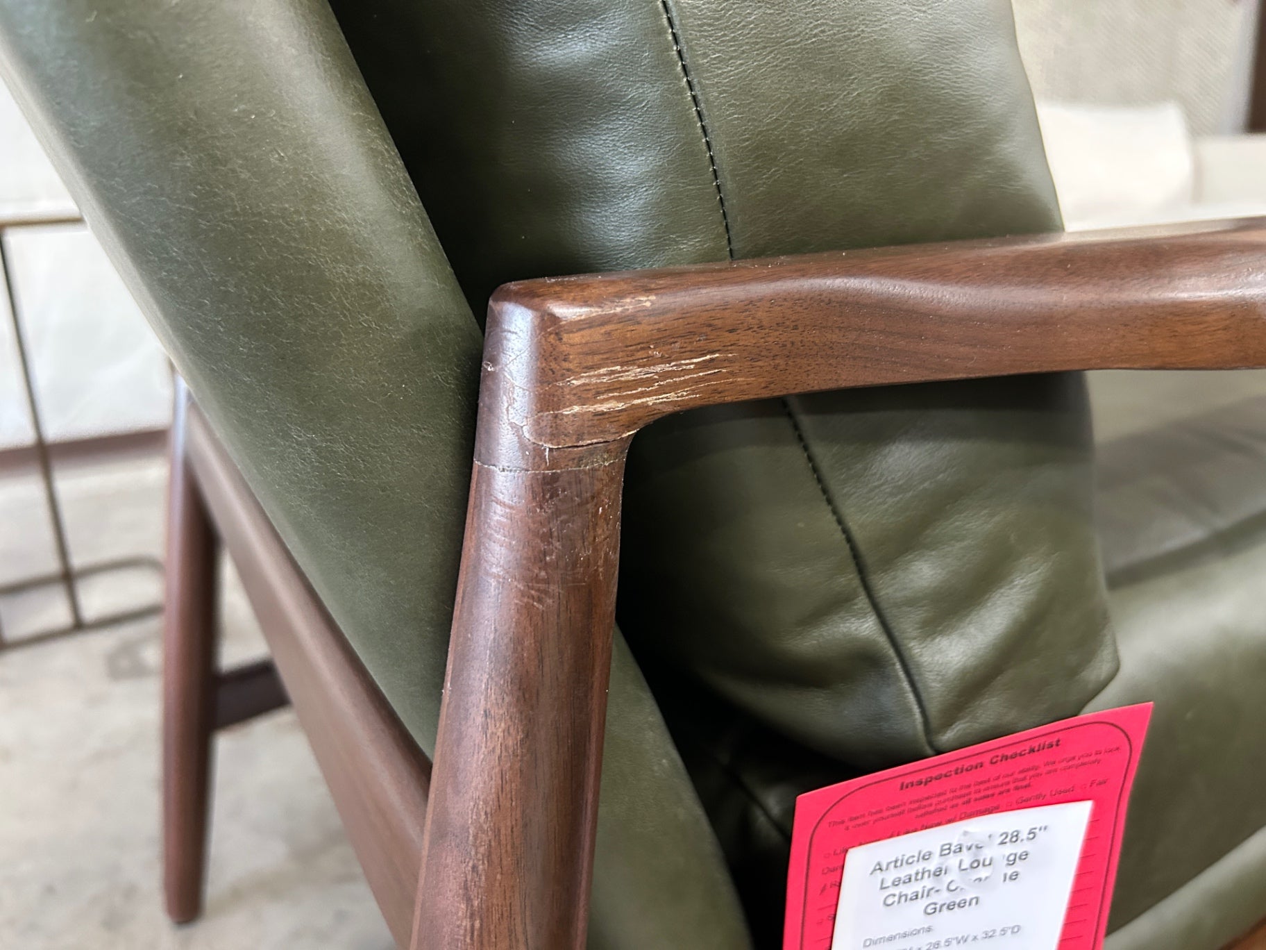 Bavel Lounge Chair-Charme Green