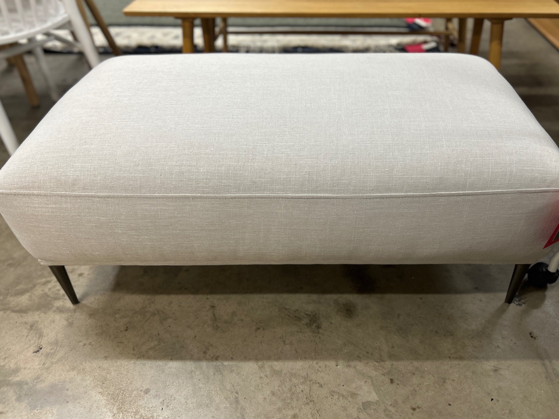 Abisko 45.5in Ottoman - Welsh Gray