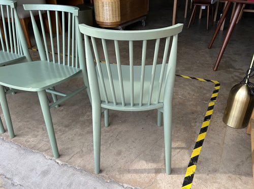 Set of 4 Rus Dining Chairs - Norfolk Green