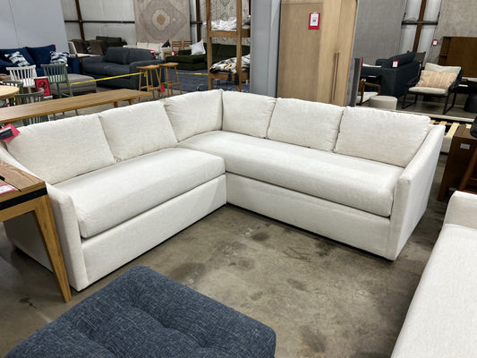 Landry 91in Corner Sectional - Napa White