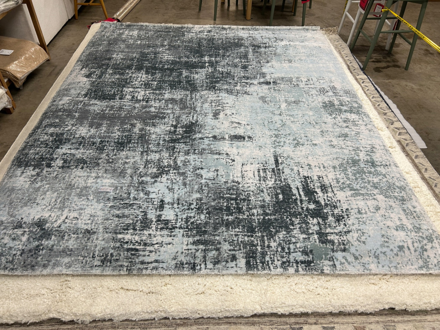 Berge 8 x 10 Rug - Blue Wash