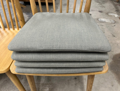 Set of 4 Wanda Square Seat Cushions-Welsh Green