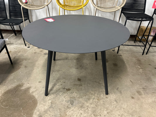 Ballo 47in Outdoor Dining Table - Black