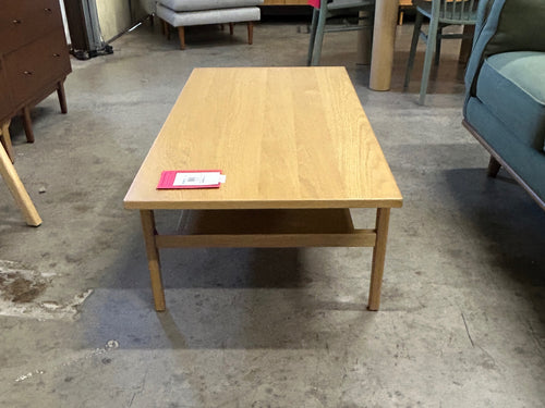 Cooper 51in Rectangular Coffee Table - Natural Oak