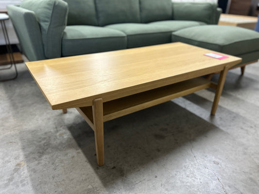 Cooper 51in Rectangular Coffee Table - Natural Oak