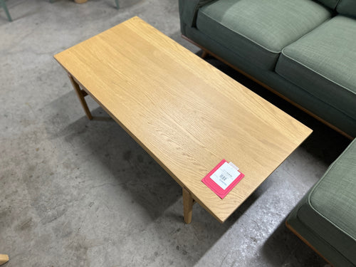 Cooper 51in Rectangular Coffee Table - Natural Oak