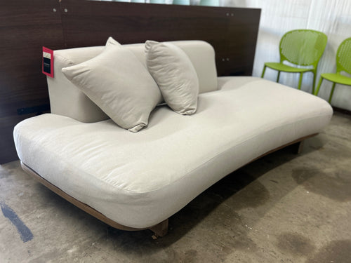 Daphne 80.5in Outdoor Sofa - Dravite Ivory