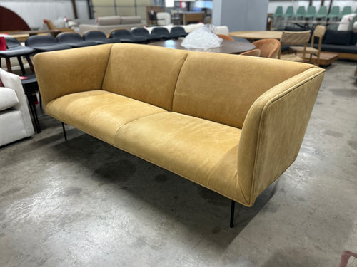 Blu Dot Dandy 86" Sofa-Camel Leather