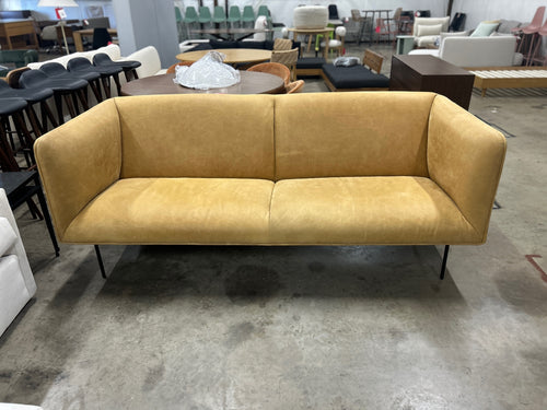 Blu Dot Dandy 86" Sofa-Camel Leather