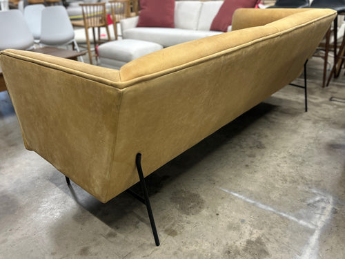 Blu Dot Dandy 86" Sofa-Camel Leather