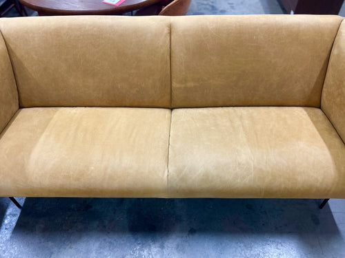 Blu Dot Dandy 86" Sofa-Camel Leather