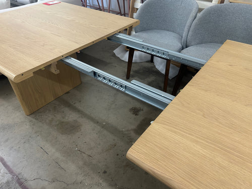 Torme 82.75in - 104.25in Extendable Dining Table - White Oak