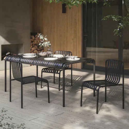 The Sarek Dining Set - Black