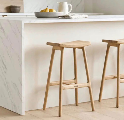 Pair of Esse Counter Stools - Light Oak