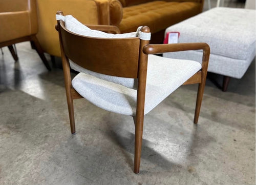 Lento 25” Lounge Chair - Chalk Gray