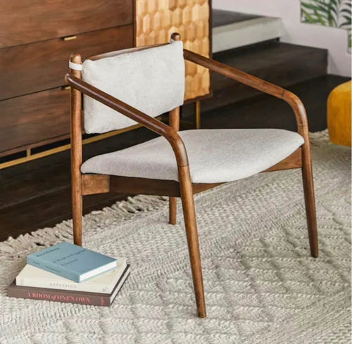 Lento 25” Lounge Chair - Chalk Gray