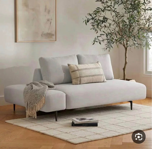 Divan 76” Left Chaise Lounge - Welsh Gray