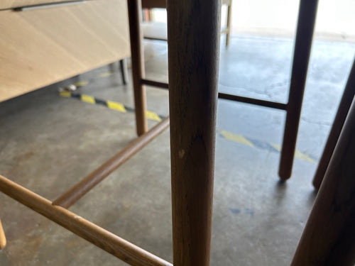 Pair of Netro Counter Stools - Smoked Oak