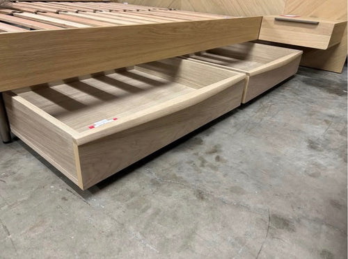 Lenia Underbed Storage Drawer Set - White Oak