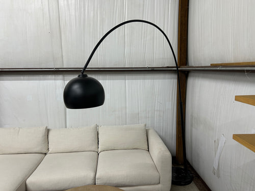 Crescent Floor Lamp - Black