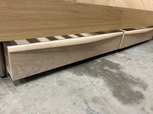 Lenia Underbed Storage Drawer Set - White Oak