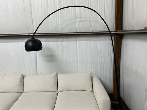 Crescent Floor Lamp - Black
