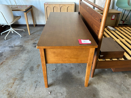 Munson 67in Storage Desk - Smoked Oak