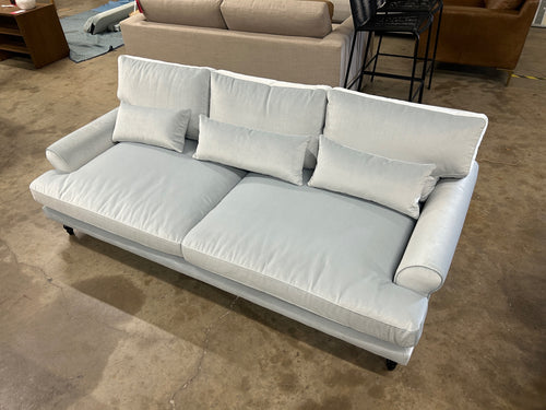 Maxwell Fabric Sofa by Apartment Therapy - Spa Performance Plush Velvet