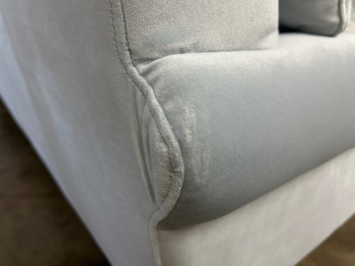 Maxwell Fabric Sofa by Apartment Therapy - Spa Performance Plush Velvet