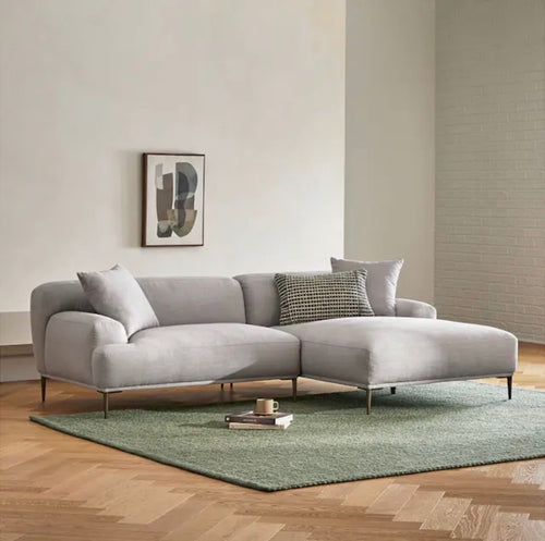 Abisko 94.5in Right Sectional - Welsh Gray, Performance Fabric