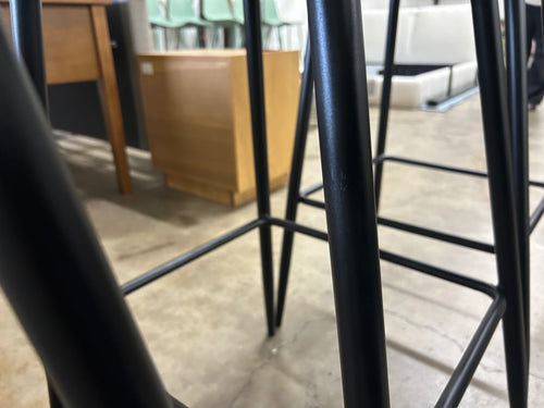 Set of 3 Svelti Bar Stools - Pure Black