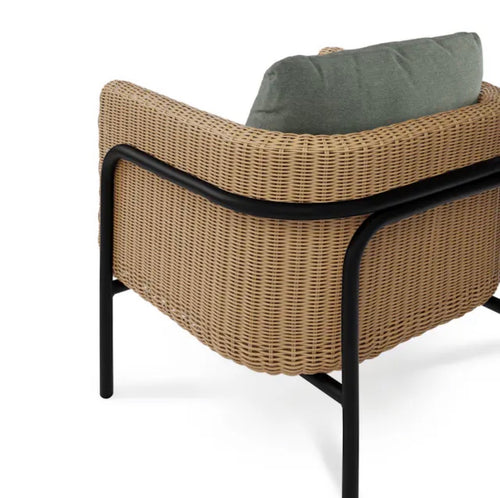 Aby 33" Outdoor Lounge Chair - Dravite Green