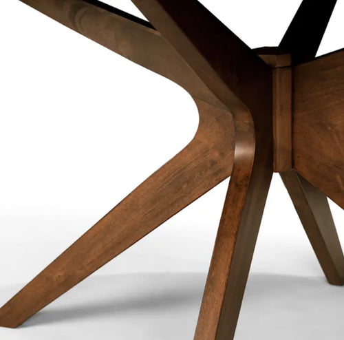 Conan 75" Oval Dining Table - Walnut