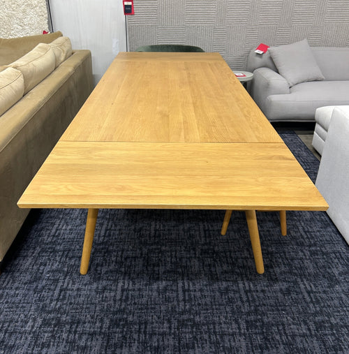 Seno Extendable Dining Table & Bench- Oak