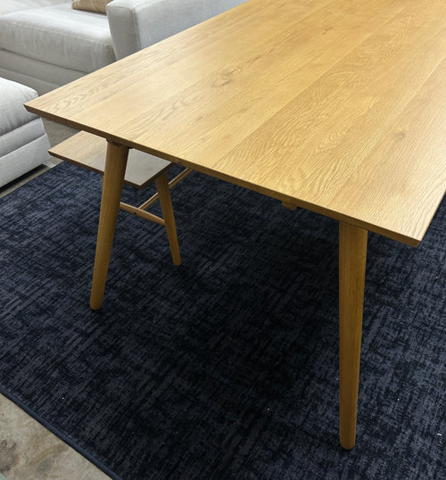 Seno Extendable Dining Table & Bench- Oak