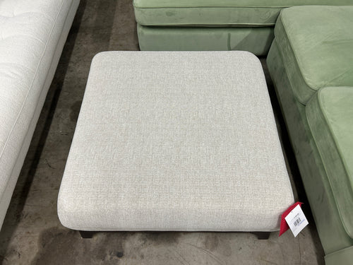Ceni 35in Ottoman - Chalk Gray