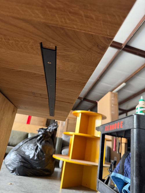 Clearance- Solid Wood Live Edge Dining Table