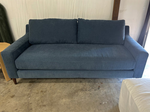 Interior Define Sloan Fabric 2-Seat Sofa- Dusk Performance Brushed Knit