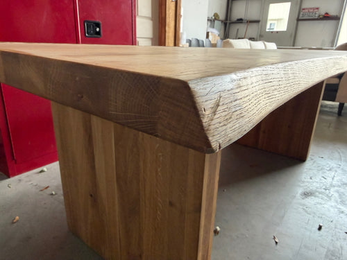 Clearance- Solid Wood Live Edge Dining Table