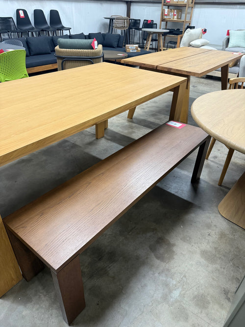 Dako 61in Bench - Smoked Oak