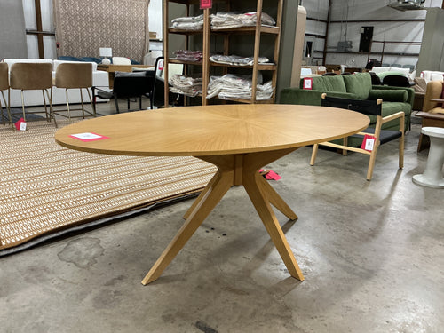 Conan 75" Oval Dining Table - Oak