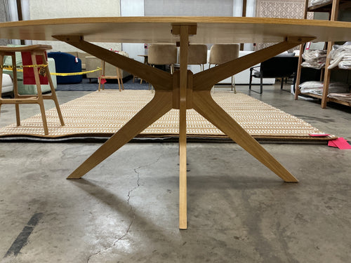 Conan 75" Oval Dining Table - Oak