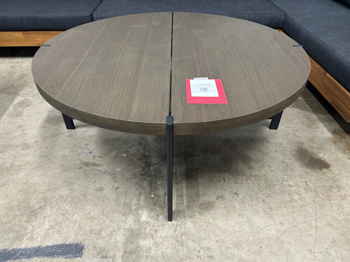 Haskel 40" Outdoor Coffee Table - Vintage Brown
